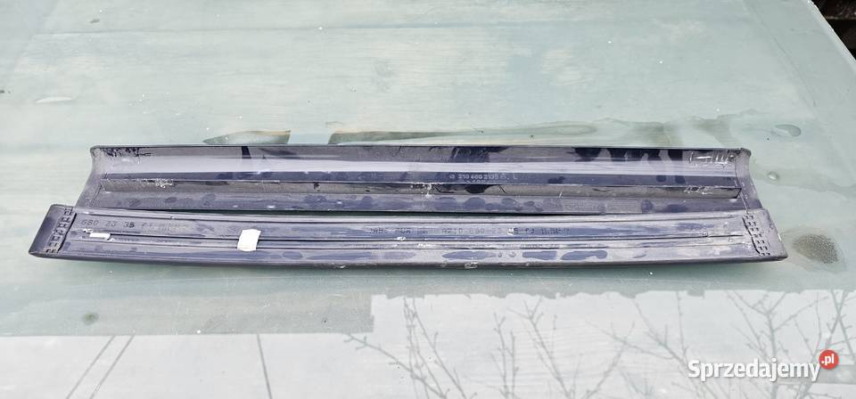 Listwa progowa mercedes w210 lift 2106802135 wielkopolskie Zbąszyń
