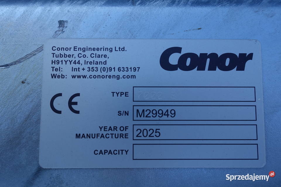 Conor mieszadło gnojowicymikserpompa ciągnikowa nieuszkodzony Sokoły