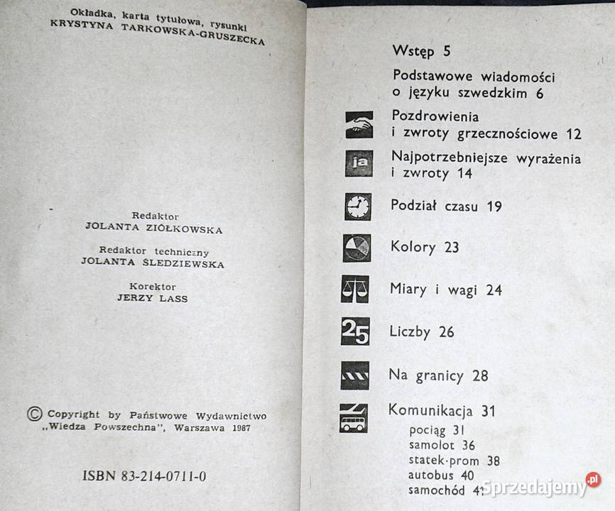 Rozmówki szwedzkie Józef Trypućko Alina Wójcik lubelskie Chełm