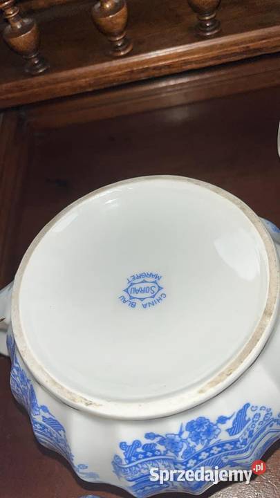 Filiżanka z talerzem SORAU China Blau Seria Gdańsk sprzedam