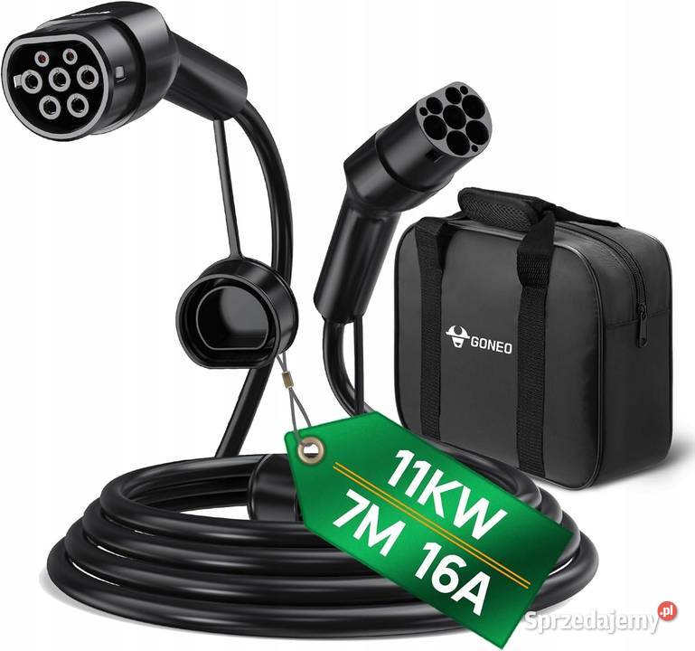 GONEO Typ 2 uniwersalny Kabel ładujący 11kW 7M Myszyniec