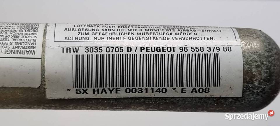 KURTYNA LEWA PEUGEOT 1007 KSH sprzedam