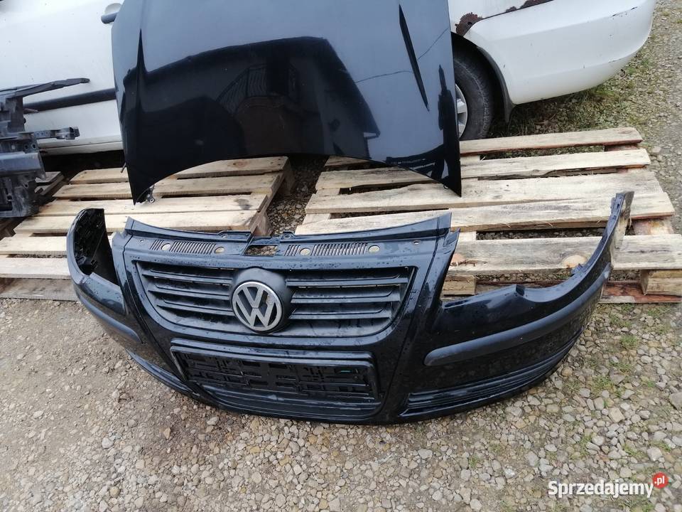 Volkswagen Polo IV 9n3 20052009r maska zderzak Rok produkcji 2009 śląskie Jastrzębie-Zdrój sprzedam