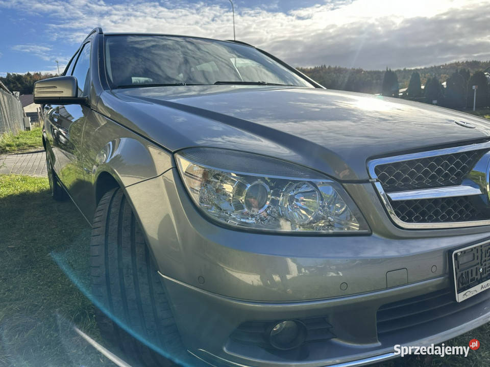 Mercedes C 180 Automat elektryczna klapa podgrz czujnik zmierzchu Wejherowo