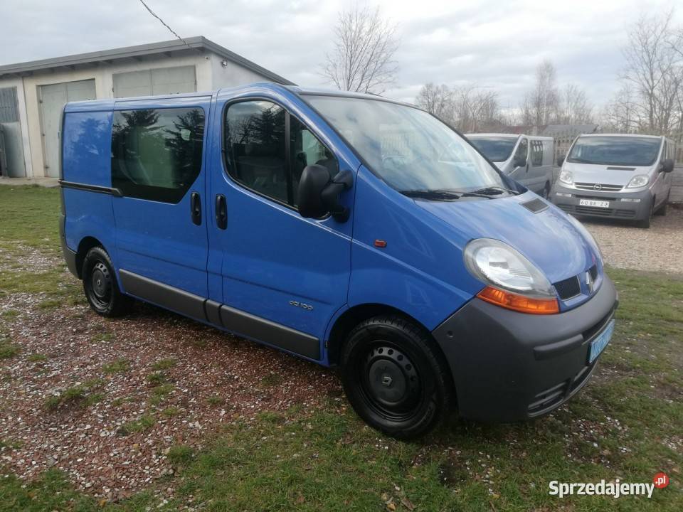 Renault Trafic 19 101 niebieski łódzkie