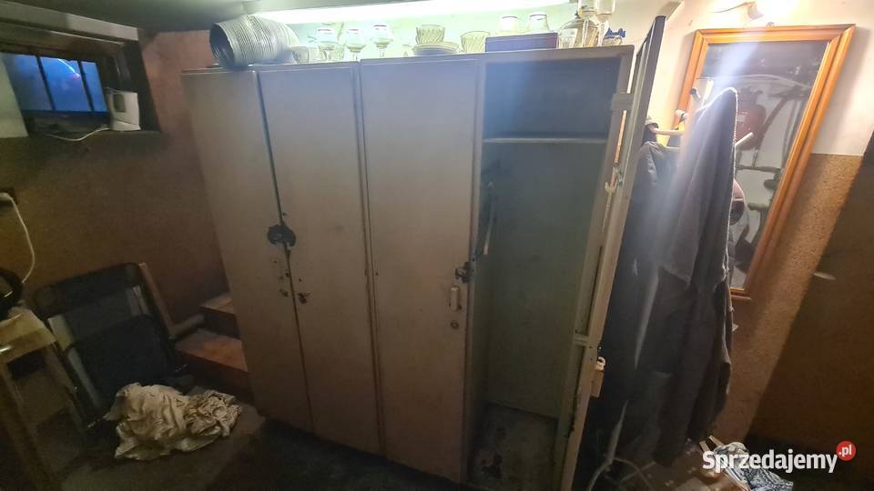 Sprzedam dwie podwójne Solidne metalowe szafki podkarpackie Przemyśl