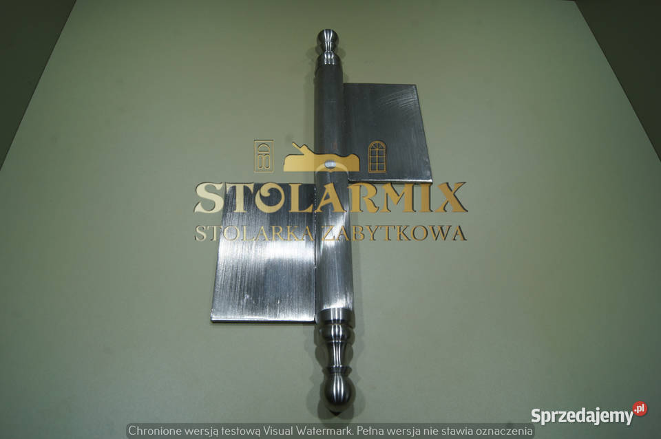 Zawias do starych drzwi przylgowych ZPF 50L