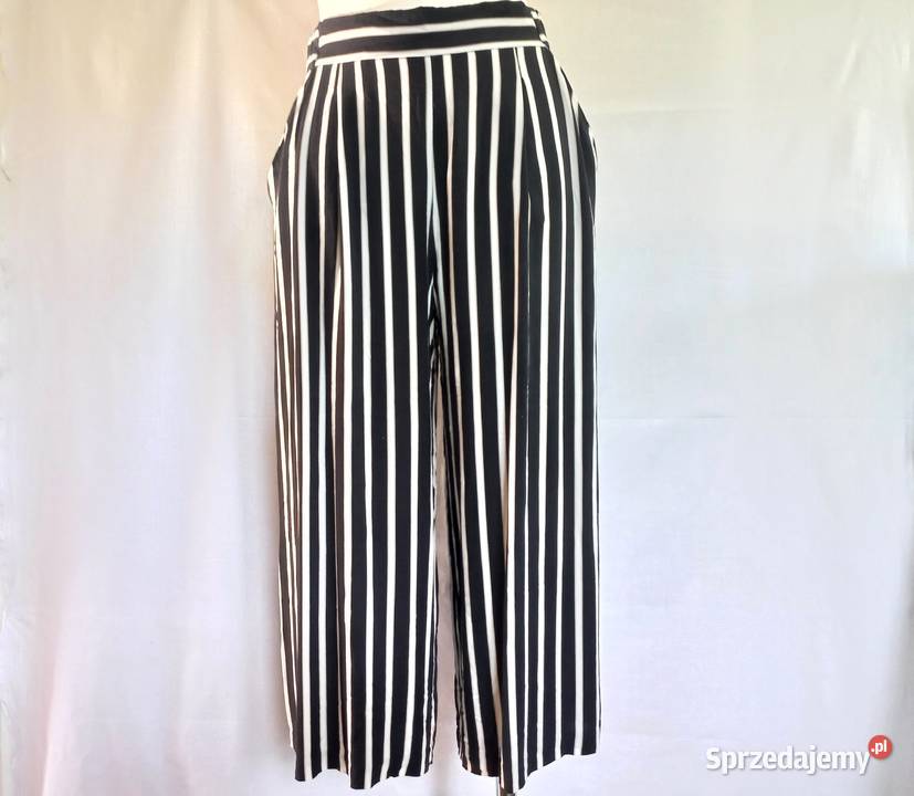 Spodnie damskie Kuloty PASKI r 40 HM wiskoza podlaskie Białystok