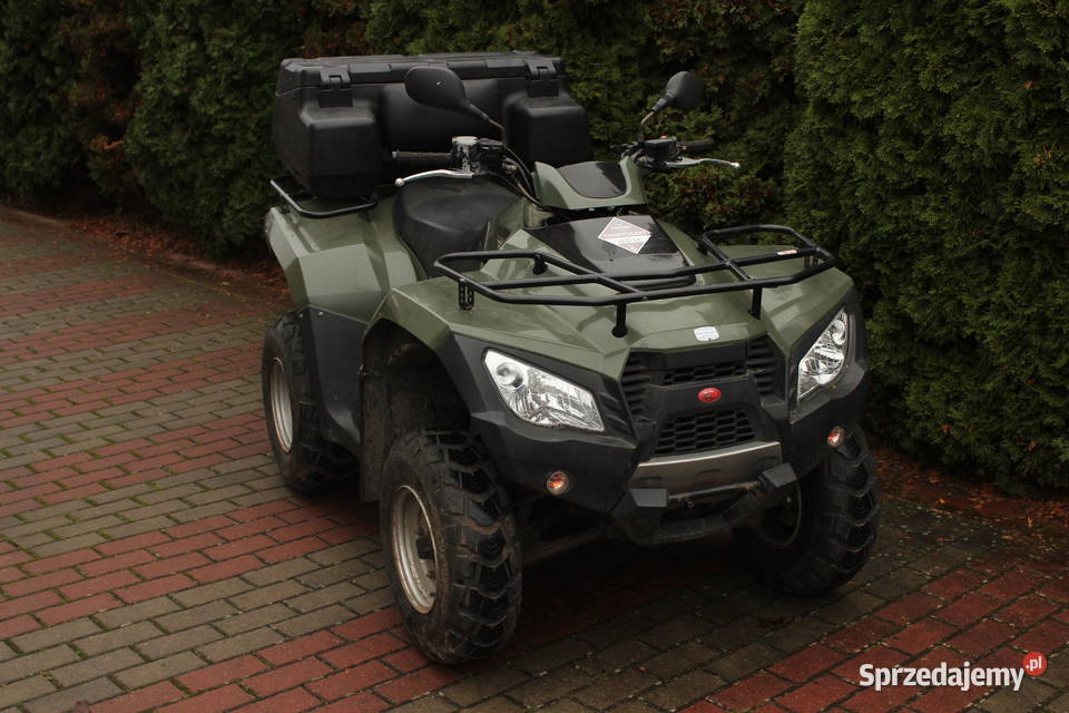 Quad KYMCO 300 Homologacja wał kardana kufer Goleniów