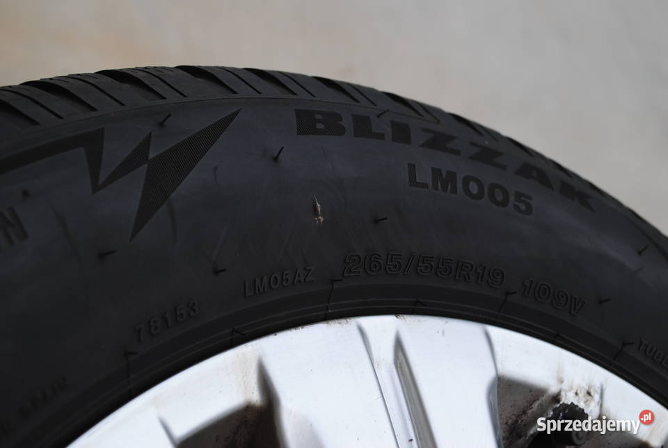 KOMPLET KÓŁ ALUMINIOWYCH OPONY BRIDGESTONE GL Orońsko