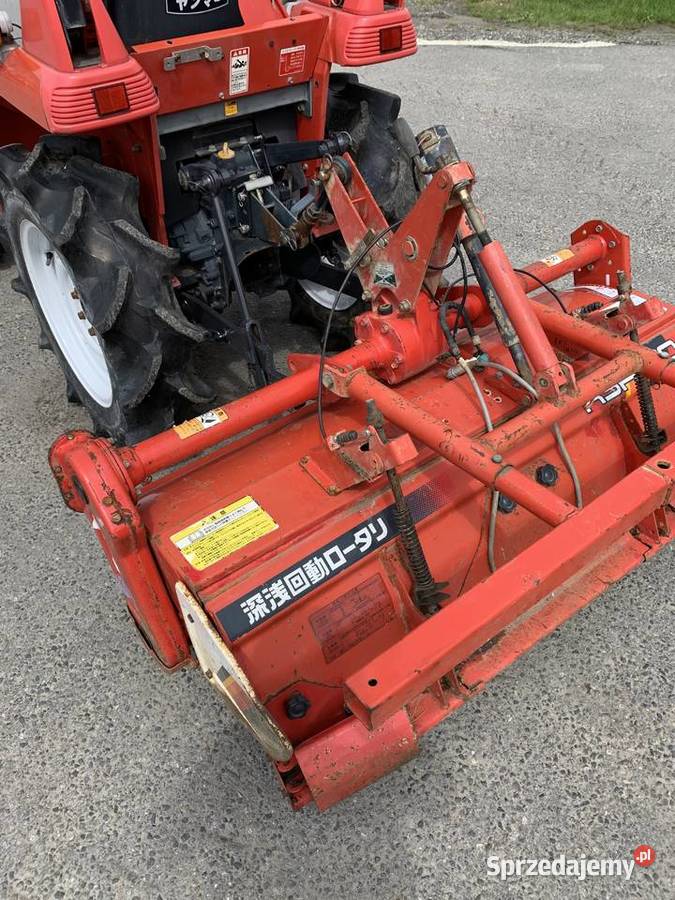 Traktorek Yanmar AF150 z glebogryzarką Wisznia Mała