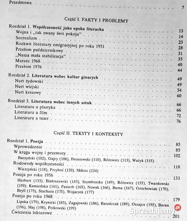 Literatura współczesna Podręcznik klas Chełm sprzedam
