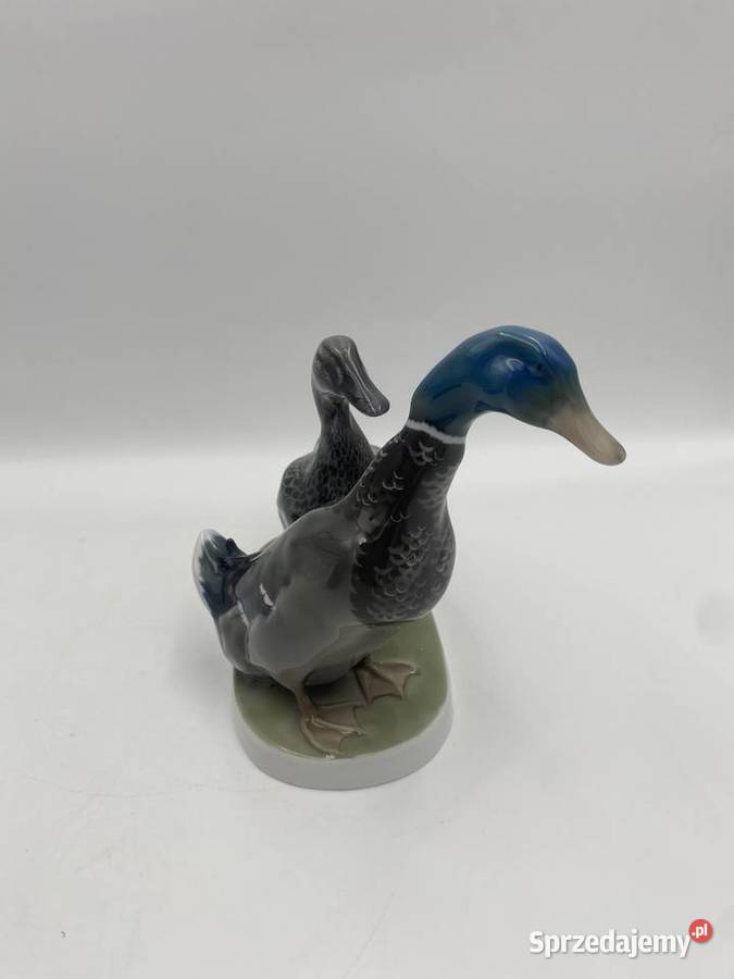 Porcelanowa figura Rosenthal Para kaczek projekt Poznań