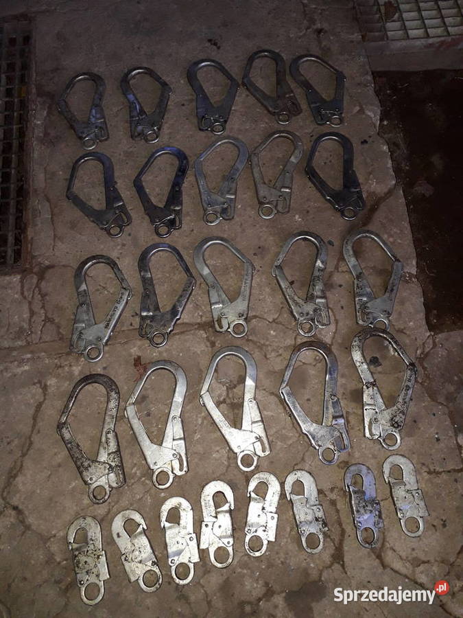 Zatrzaśnik nierozłączalny hak ucho szekla śląskie