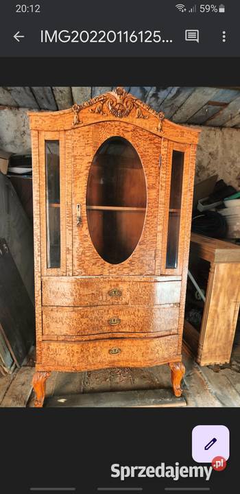 Serwantka biblioteczka witryna przeszklona podkarpackie Rzeszów