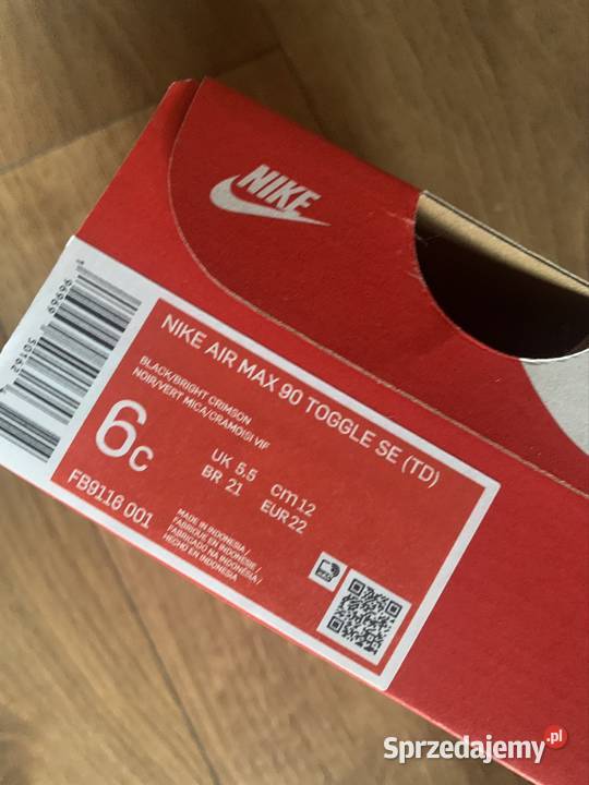 Buty dziecięce Nike Ari 90 rozmiar 22 Łódź