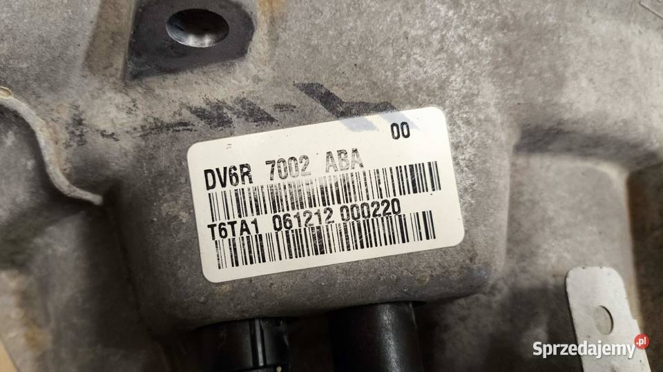 Skrzynia biegów DV6R 7002 ABA Ford Focus MK3 Zawady