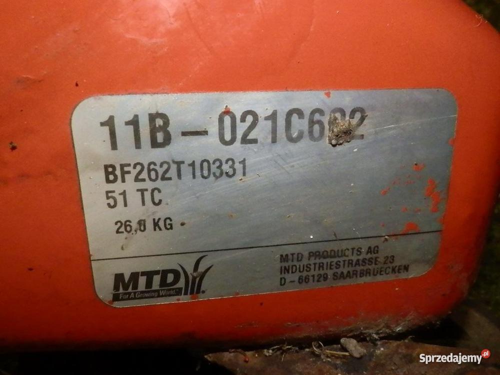 KOSIARKA SPALINOWA USZKODZONA Derewiczna