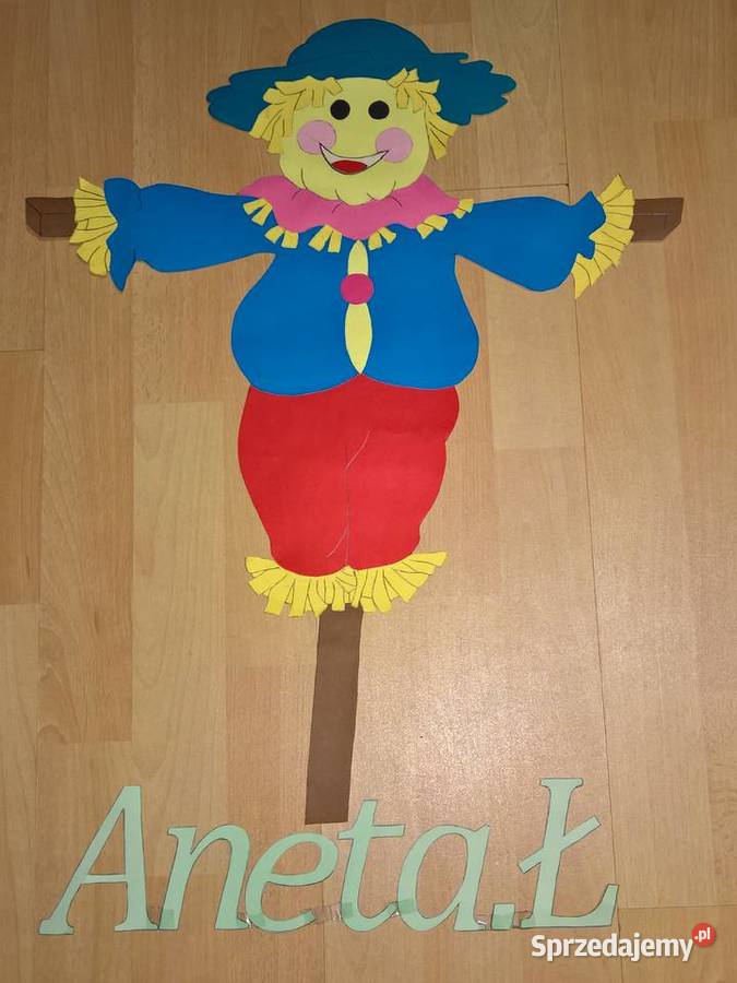 Dekoracje jesienne dwustronne okienne z brystolu Garwolin