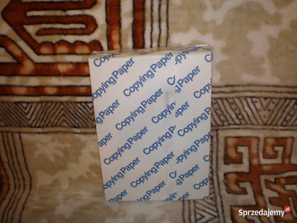 Sprzedam papier formatu A4 nowy podkarpackie Nowy Żmigród