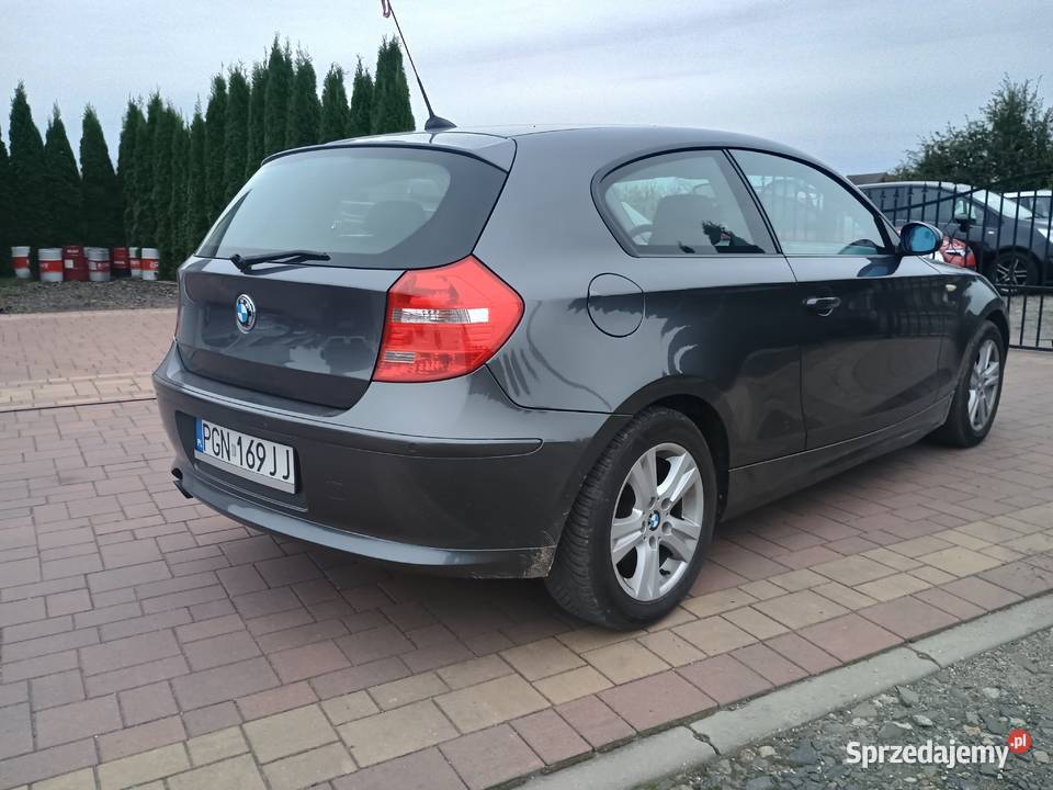 BMW E87 Lift 116i 122 2008r ŁADNA ZAREJESTROWANA tempomat Witkowo