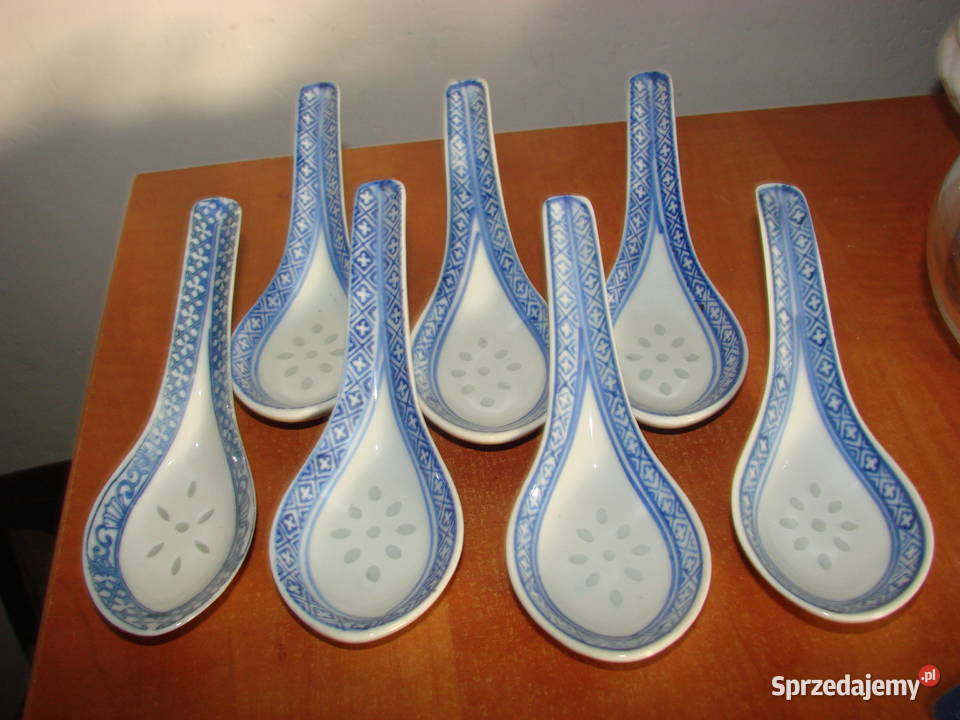 ryżowa porcelana łyżeczki Pruszcz Gdański