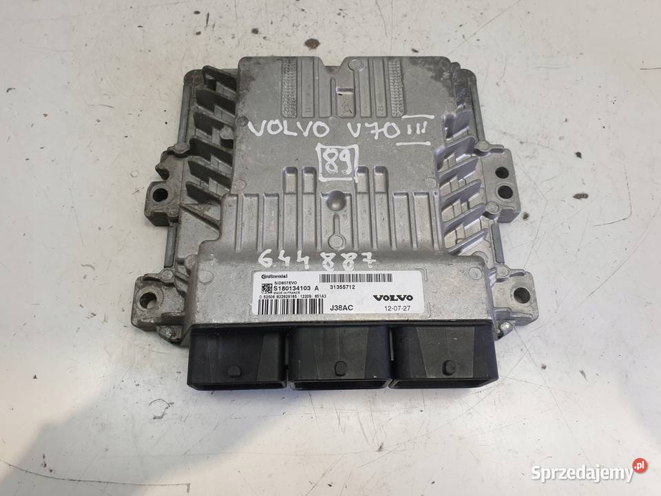 Volvo V40 II 16 D2 STEROWNIK SILNIKA komputer Chełm sprzedam