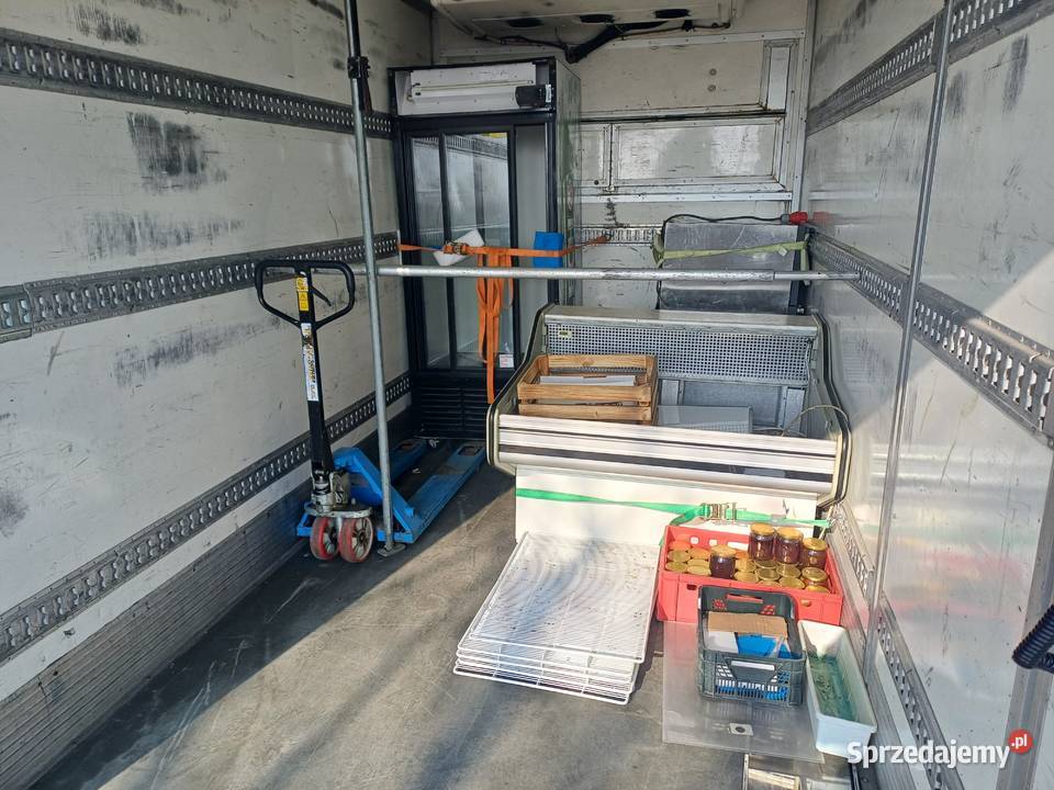 Przewóz palet maszyn i rzeczy Bus z windą Luboń