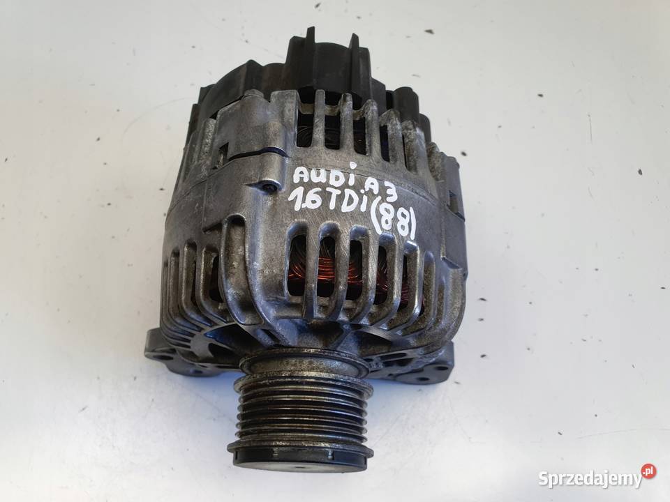 ALTERNATOR Audi A3 II 8P 16 TDI Alternator Układ elektryczny silnika