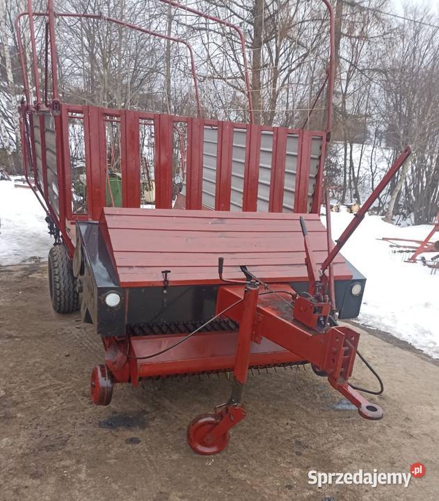 Przyczepa samozbierająca jugosłowiańska SIP 1 nieuszkodzony Pisarzowa