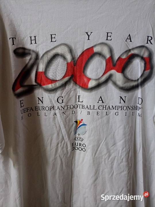 Vintage euro 2000 england tshirt Pozostałe