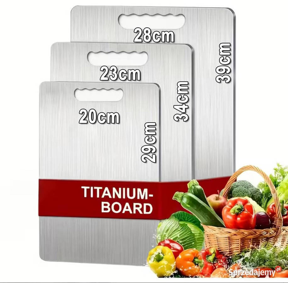 Deska do krojenia stal nierdzewna tytan3