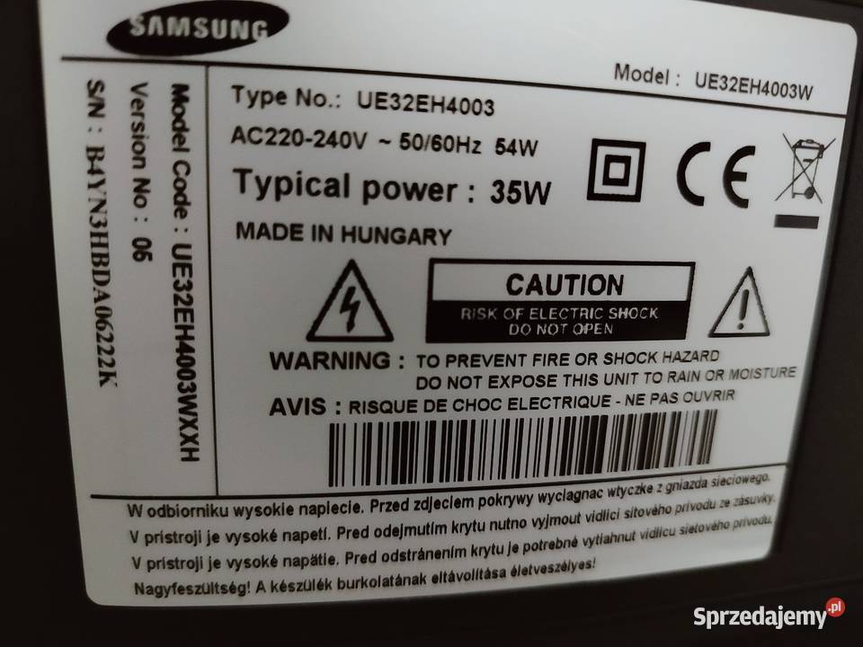 TV Samsung 32 LED Ostrowiec Świętokrzyski sprzedam