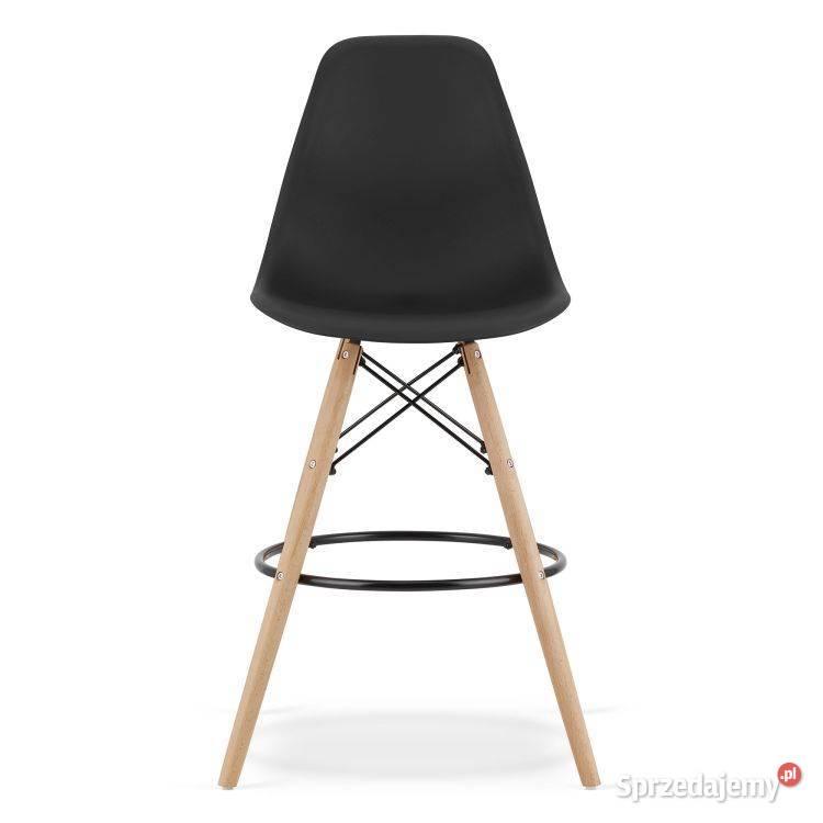 Hoker LAMAL czarny nogi naturalne