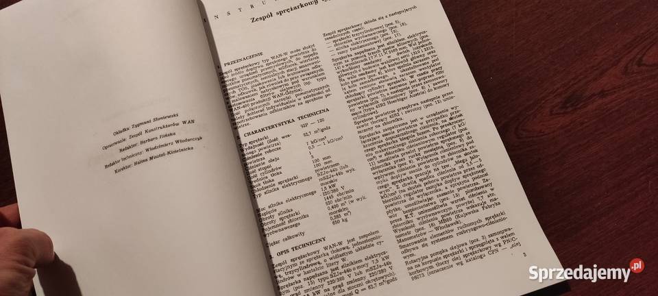 Instrukcja dtr kompresor wanw sip120 miękka podkarpackie Stalowa Wola