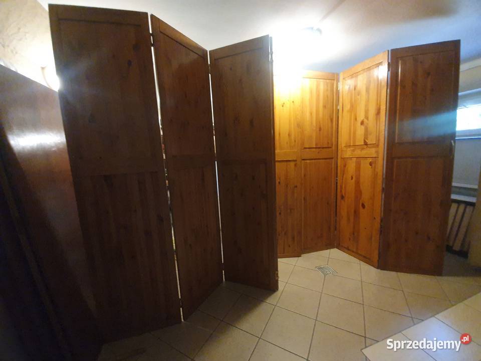 Parawan drewniany 4x2m 8 paneli Radlin