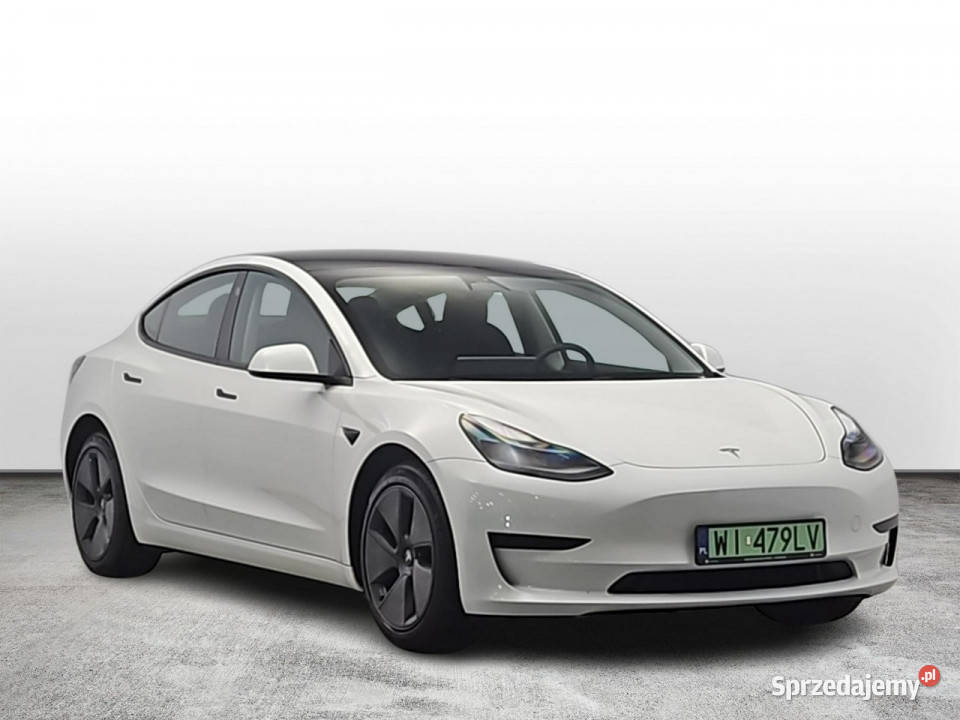 Tesla Model 3 Long Range RWD Z Polskiego Salonu czujnik martwego pola