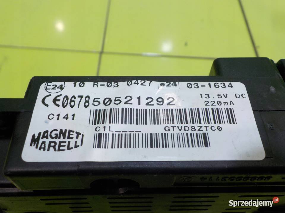 GIULIETTA 20 JTDM 11r HB 5D modul BLUE ME Suków