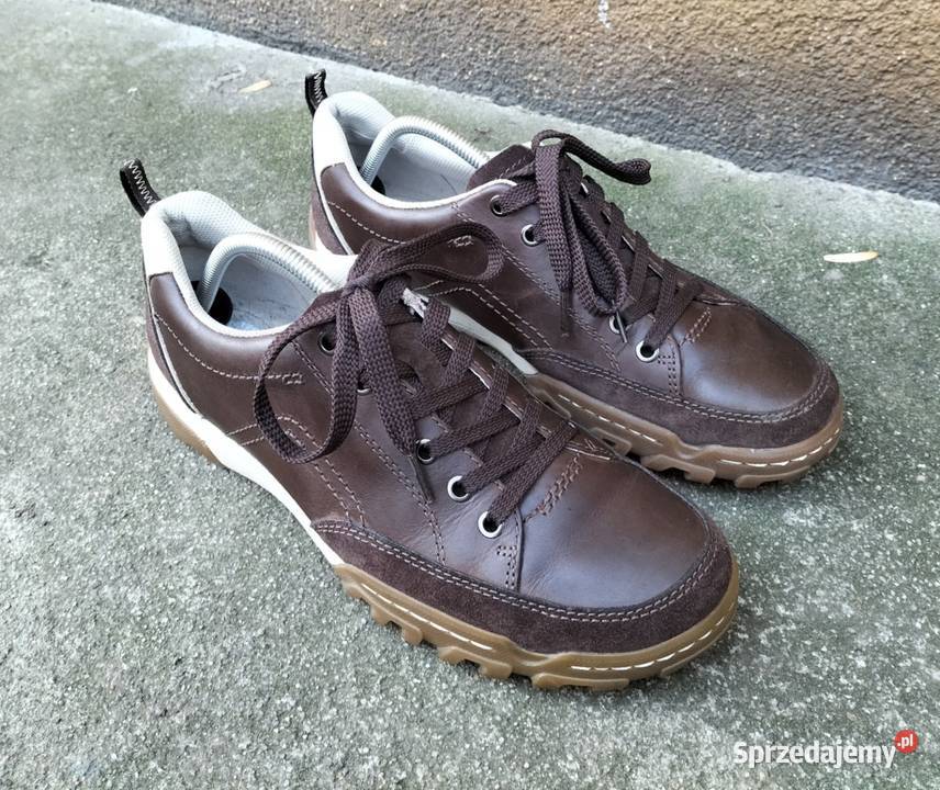 Buty Ecco Skóra 43 brązowy/beżowy dolnośląskie sprzedam