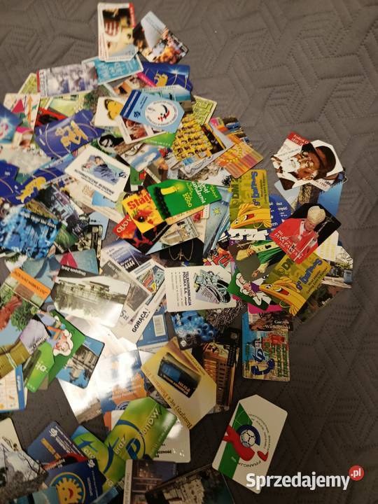 Karty telefoniczne 240 sztuk różne Polskie Choszczno