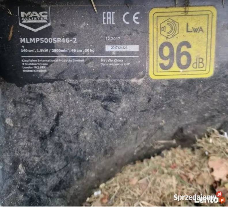 Sprzedam Kosiarkę w stanie wielkopolskie Kępno