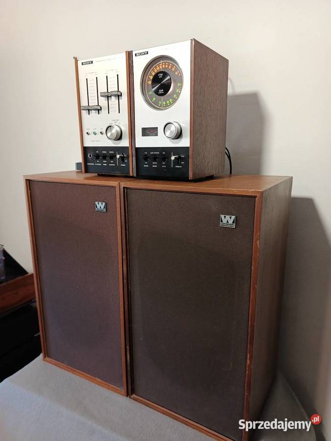 Zestaw Vintage SONY WHARFEDALE Gdynia