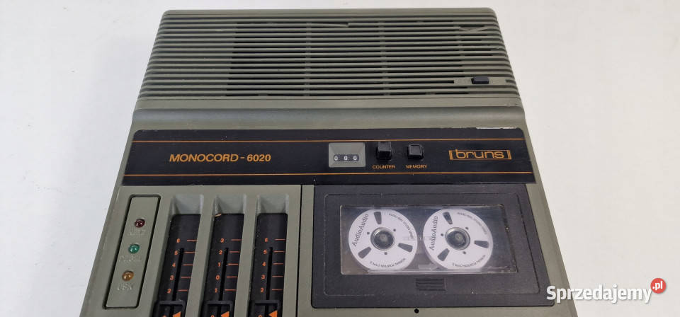 Magnetofon Cassette Deck Monocord 6020 Międzychód