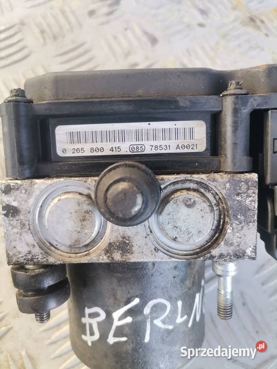 Pompa Hamulcowa ABS Citroen Berlingo
