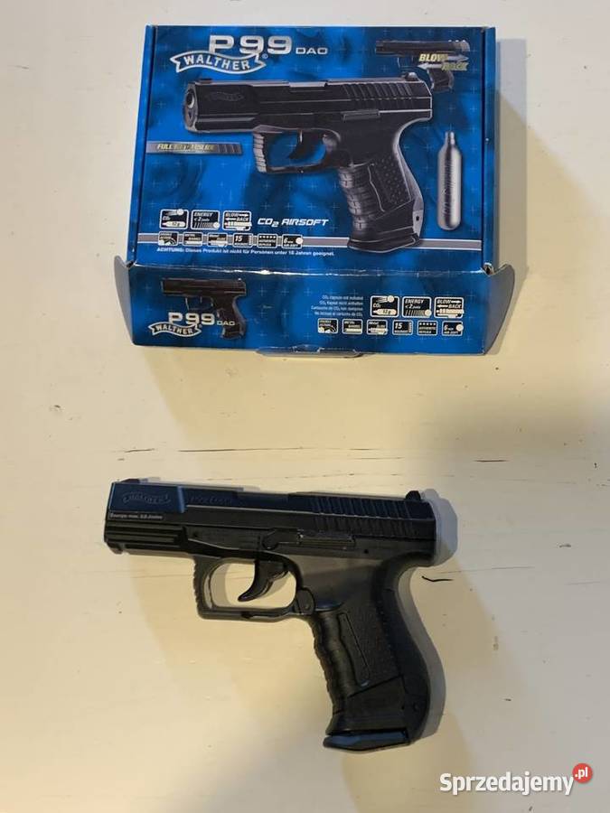 Pistolet Walther P99 DAO ASG 2 joule blowback Kraków