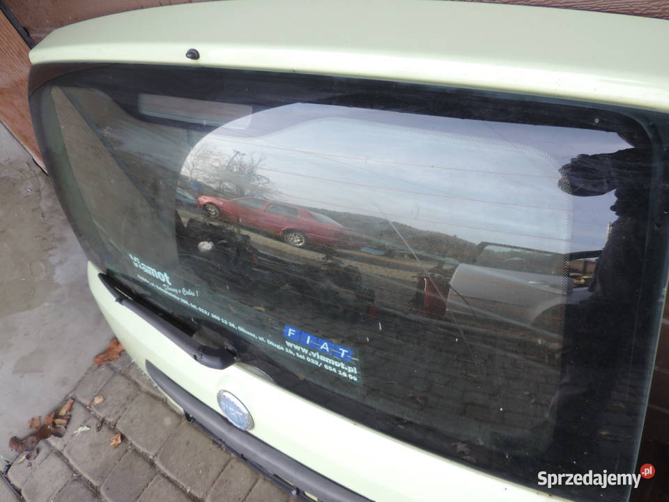 FIAT PANDA 2 733A KLAPA TYLNA TYŁ Klapy bagażnika