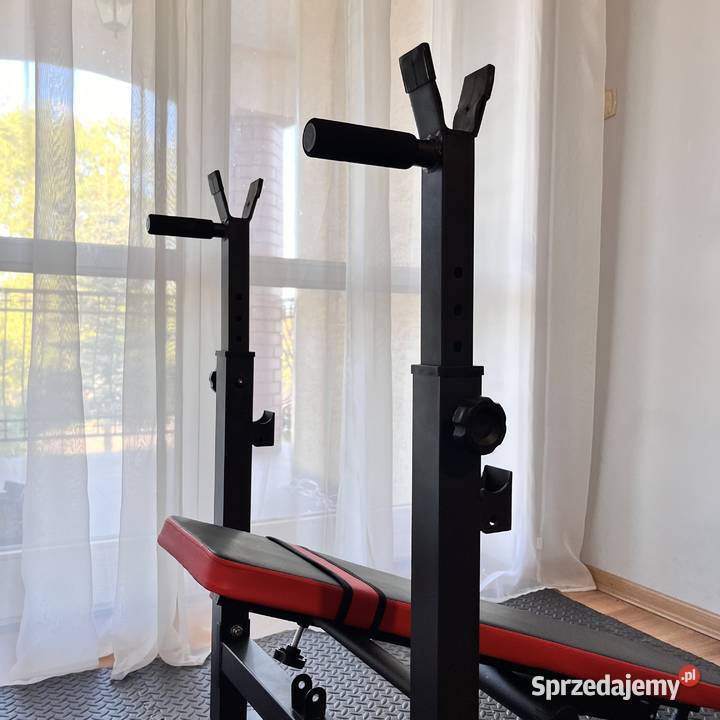 Zestaw Do Ćwiczeń 96 Siłownia Ławeczka Hantle Łuków