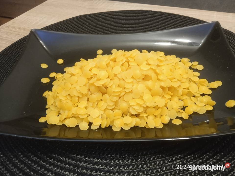 Wosk Pszczeli w GranulkachPastylkach Miody i produkty pszczele Mysłowice