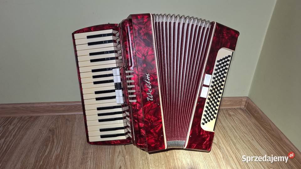 Akordeon Weltmeister 80basów futerał śląskie Rybnik