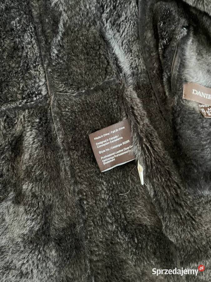 Kożuch damski brązowy kanadyjski Danier S Gdańsk